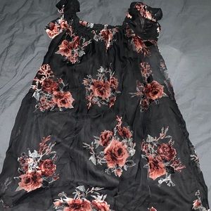 off the shoulder dress